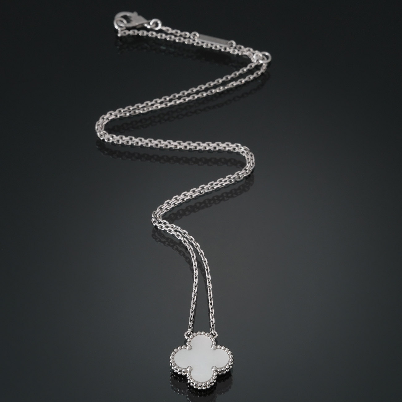 VAN CLEEF & ARPELS(USED)반클리프 VCARF48700 빈티지 알함브라 네크리스